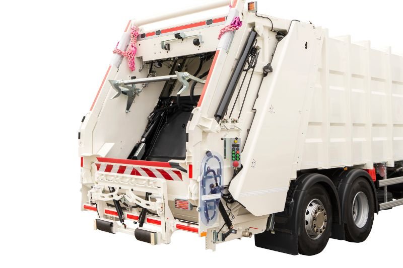 Komprimatorbil søppeltaxi